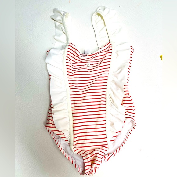 Janie and Jack girls one piece swimsuit size 5 - Picture 1 of 5